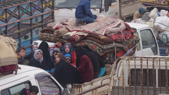Սիրիայի Իդլիբ նահանգից ևս 40.000 փախստական է մոտենում Թուրքիայի սահմաններին